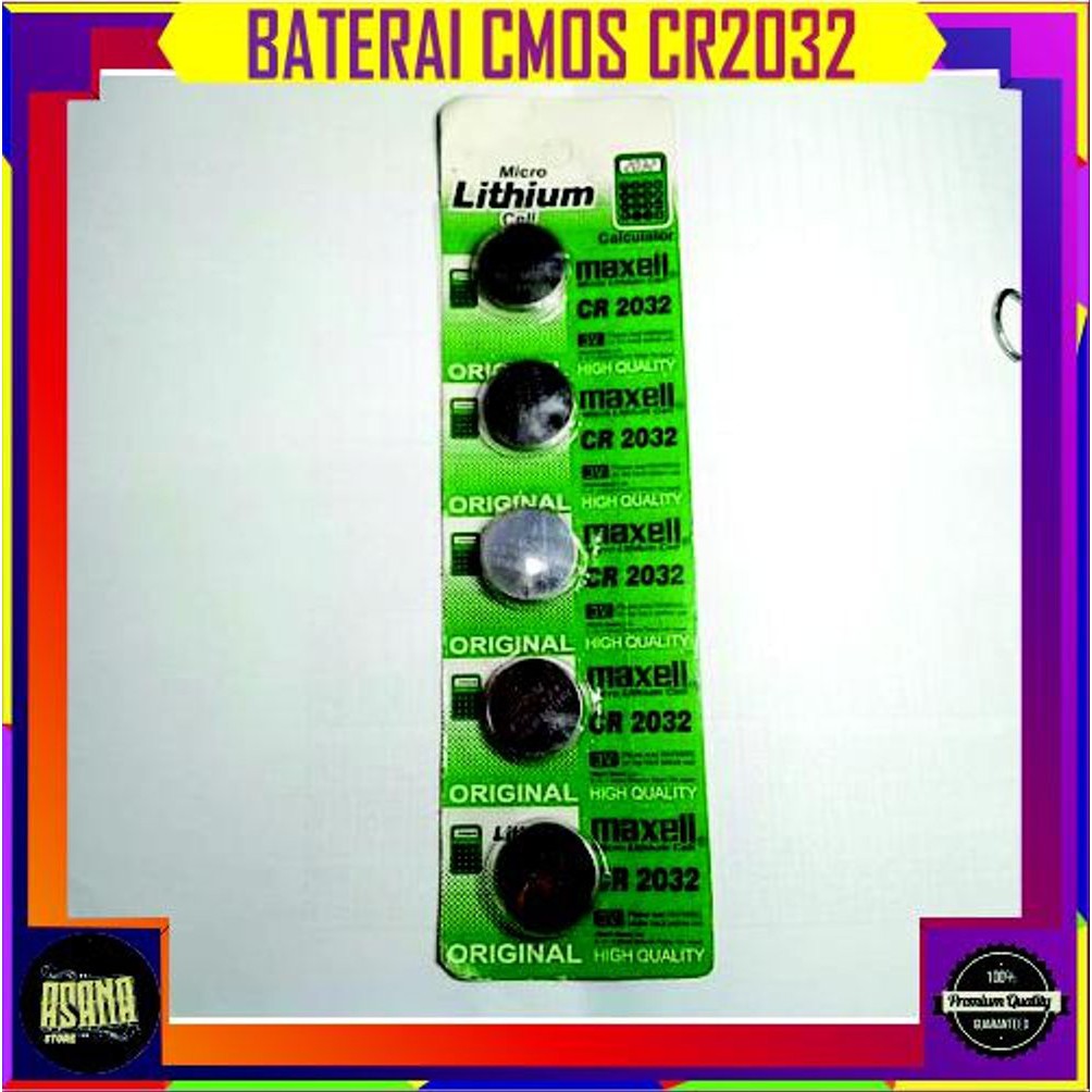 Dijual BATERAI CMOS CR2032 5 PCS TERBARU HEMAT AWET DAN MURAH terbaik