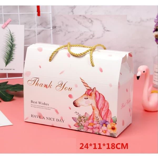 

New Ready Stock !!! Goodie Bag / Paperbag Tali Unicorn Kantong Gift Kado Unik Hampers Acara