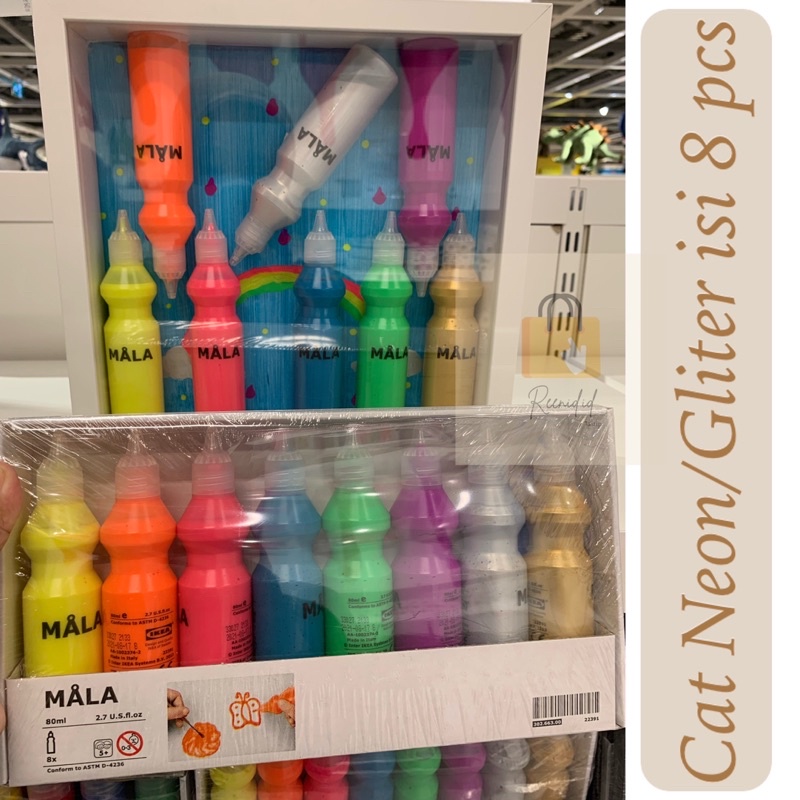 

MALA Cat lukis cair isi 8 pcs