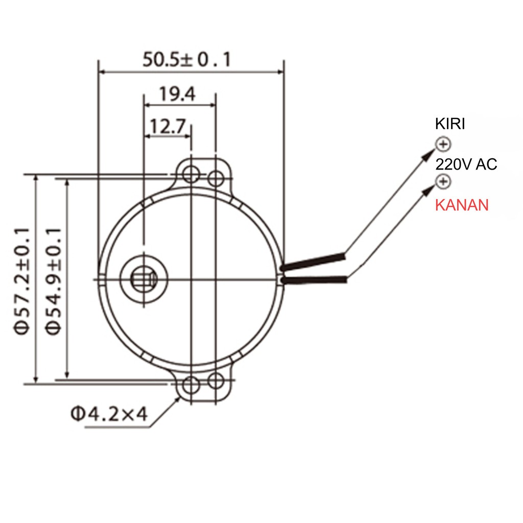 AC SYNCHRONOUS MOTOR TYJ5 DINAMO KIPAS DEPAN 5/6 MOTOR FAN MOTOR DINAMO TYJ50 TURNTABLE GEAR BOX