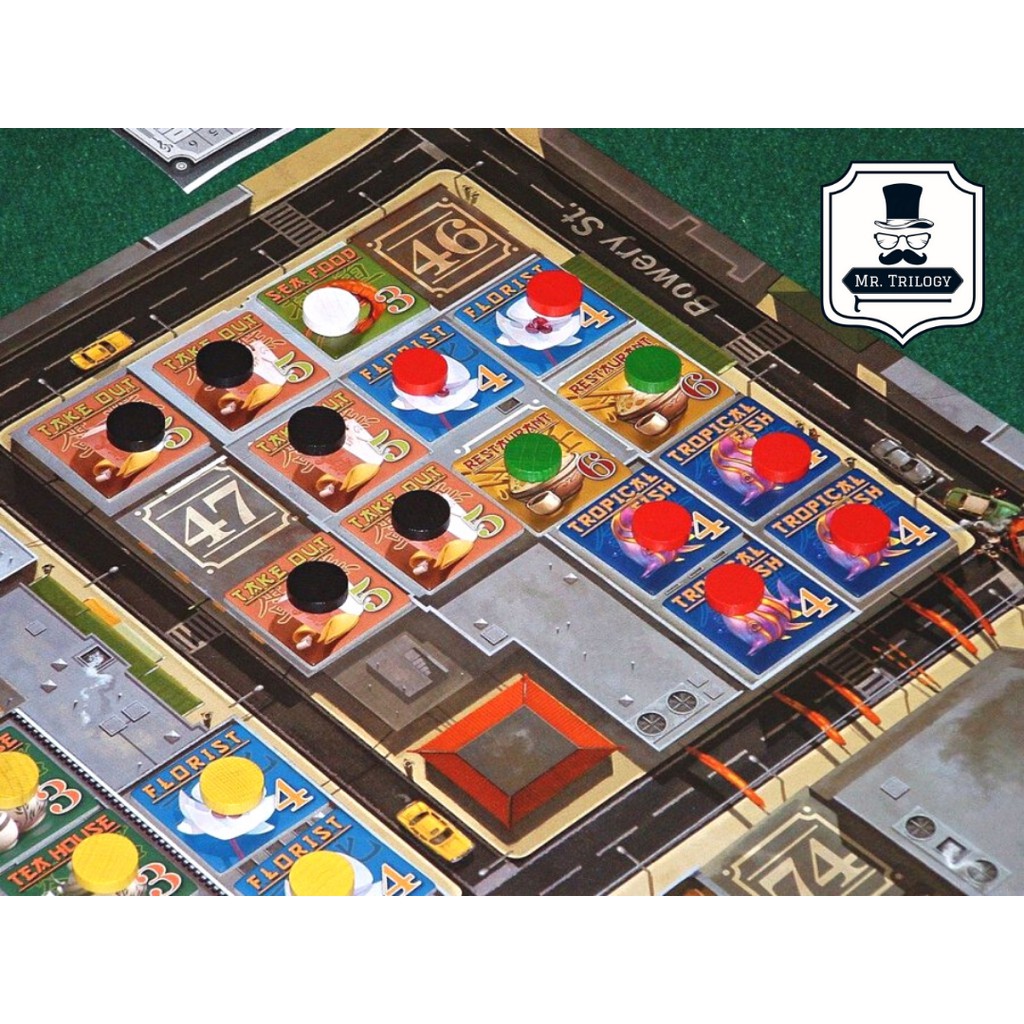China Town Board Game by Z-Man Games Boardgame Chinatown Kota Pecinan Unik Original skill bisnis trading dan negosiasi seru not monopoli