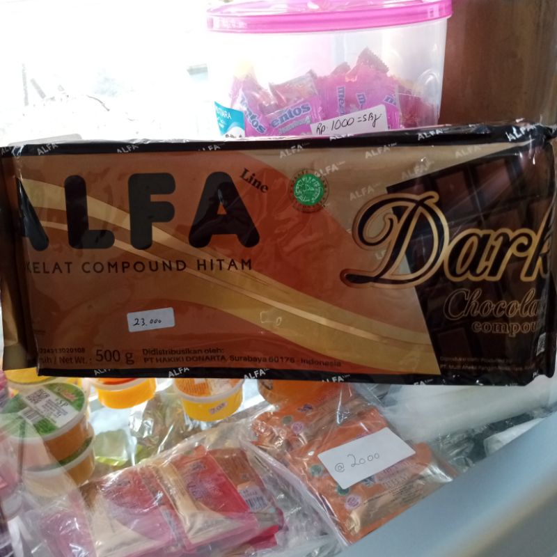 

Alfa dark coklat 500 gr