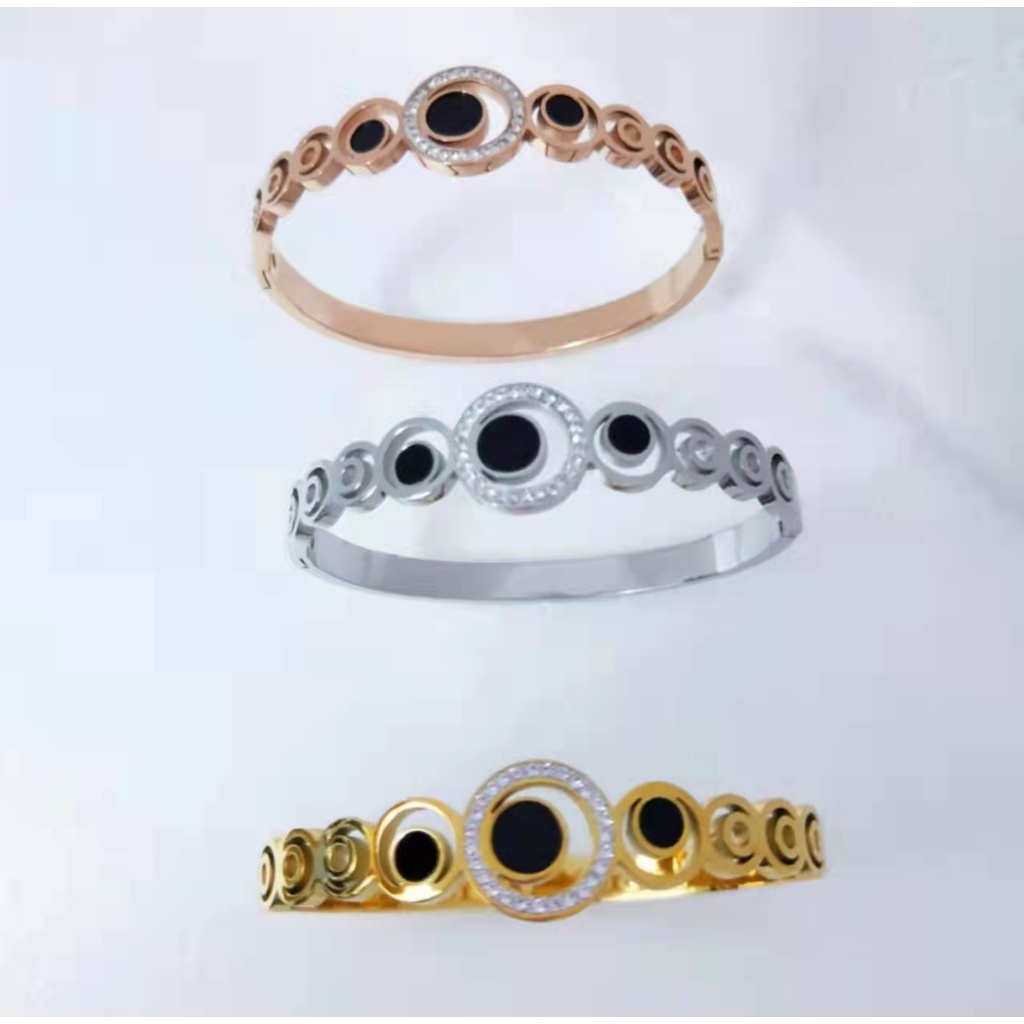 Gelang Titanium Permata Perhiasan Fashion 1300-1303