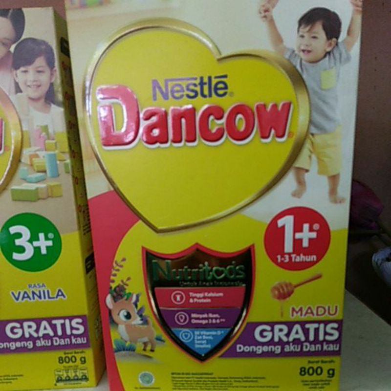 dancow 1+ madu 800gr
