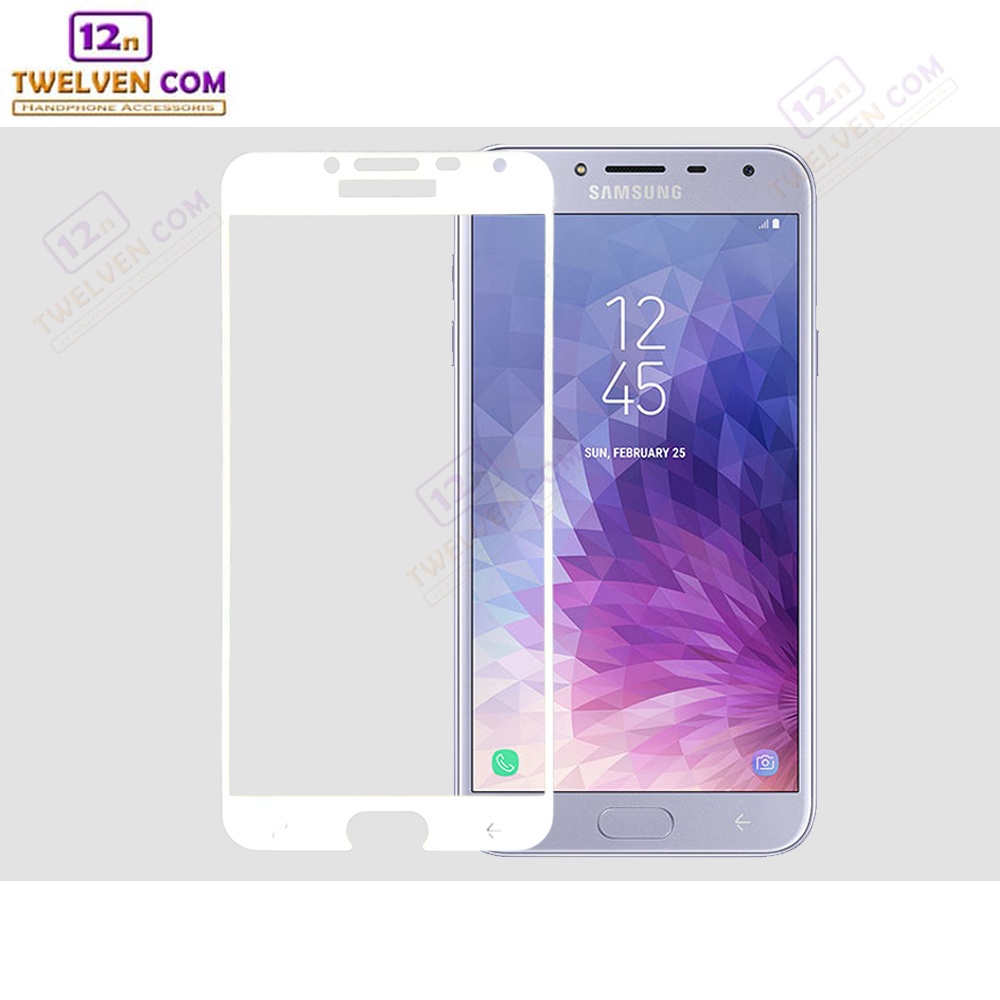 [FLASH SALE] zenBlade 5D Full Cover Tempered Glass Samsung J4 2018 - Hitam