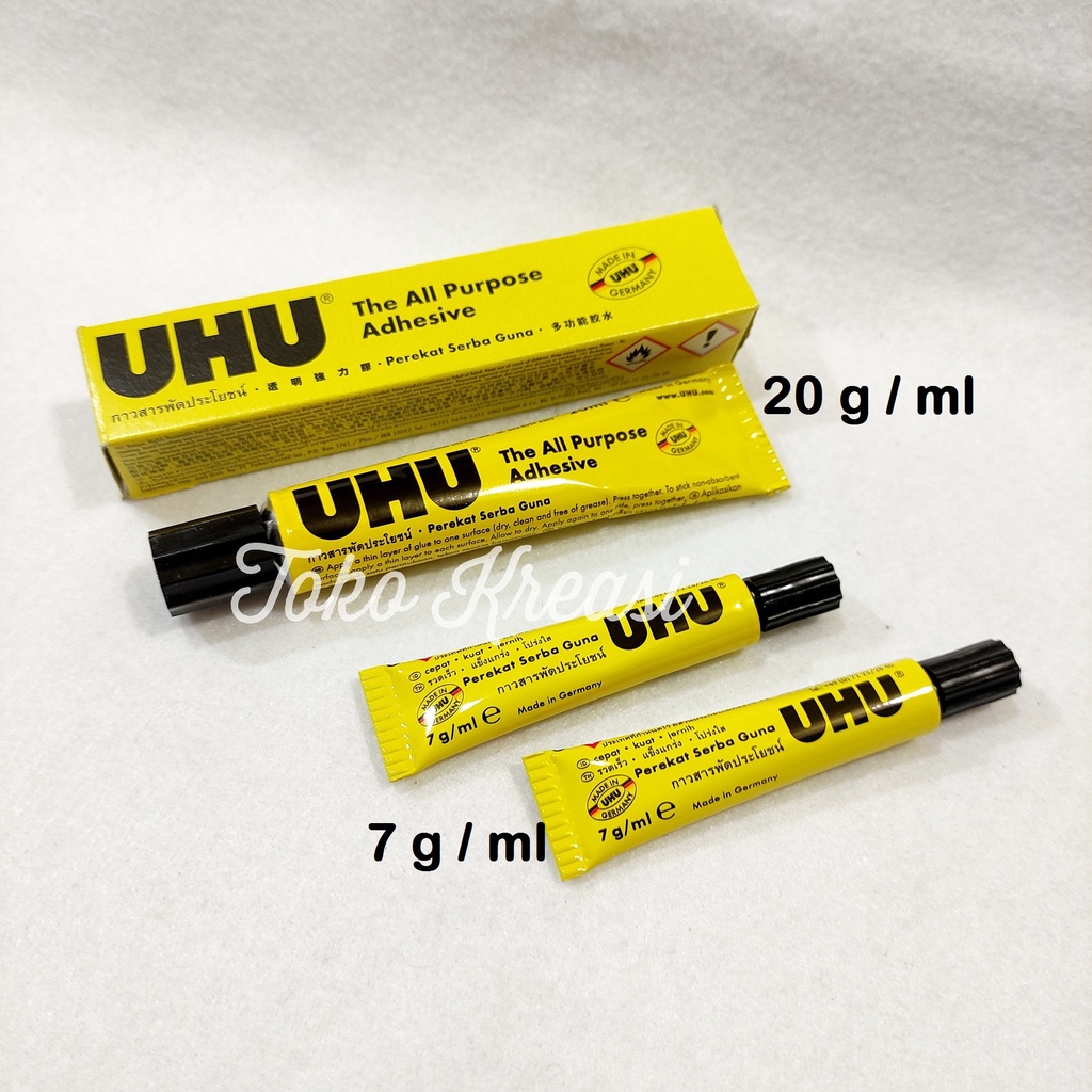 Lem UHU cair serbaguna  / All Purpose Adhesive Tube