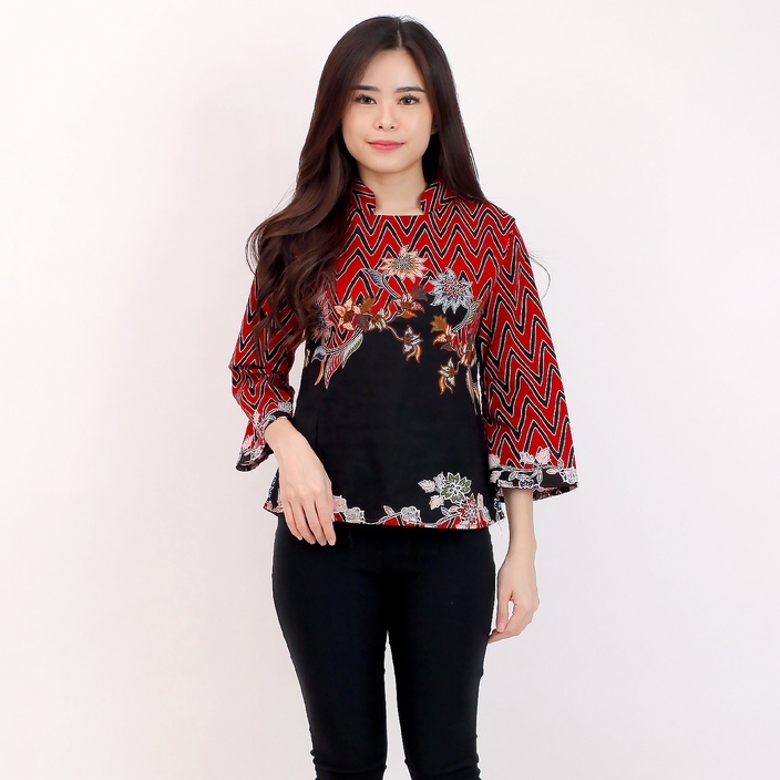Batik Wanita - Atasan Batik 559 - 974-Red ZZ