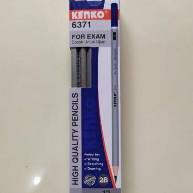 

Pensil Kenko 2B 6371 for Exam
