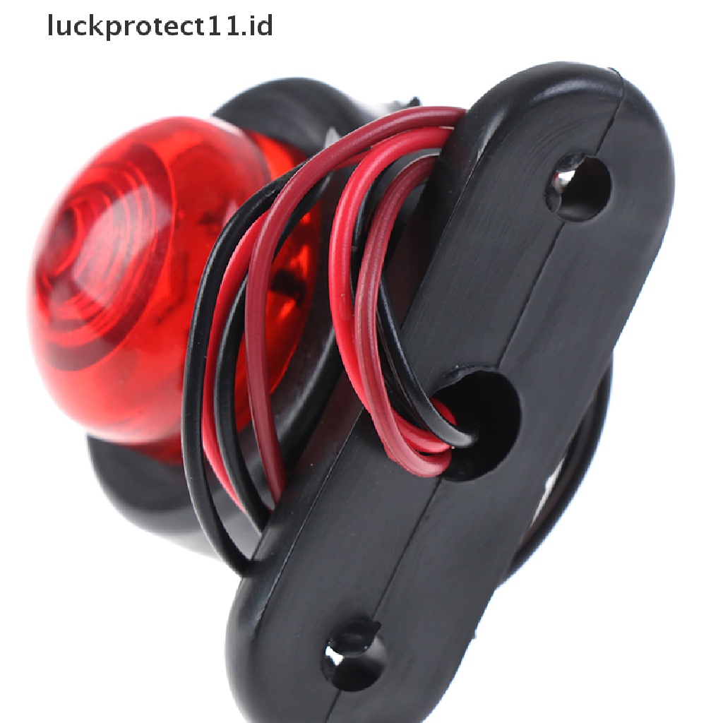 &lt; Luckprotect11. &lt; LuckproteksiId &gt; Lampu Samping Led Warna Putih Untuk Truk / Trailer / Caravan