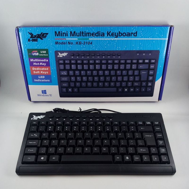 KEYBOARD MINI K-ONE USB KB-3104