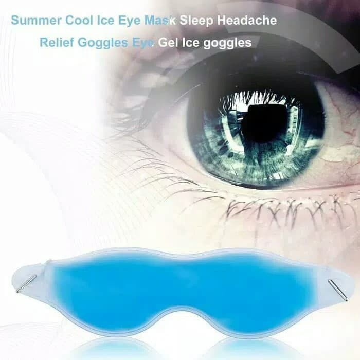 Penutup Mata Tidur / Kacamata Tidur / Gel Sleeping Eye Mask COOL COVER