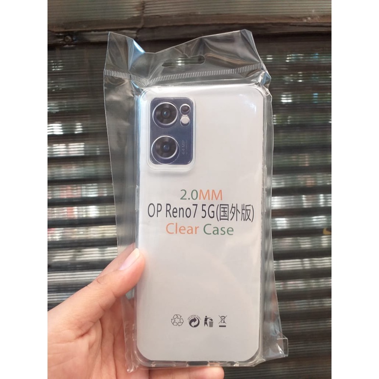 CASE OPPO RENO 7 - SOFTCASE CLEAR HD OPPO RENO 7 5G RENO 7Z 5G CLEAR CASE REALME 91 SAMSUNG A03