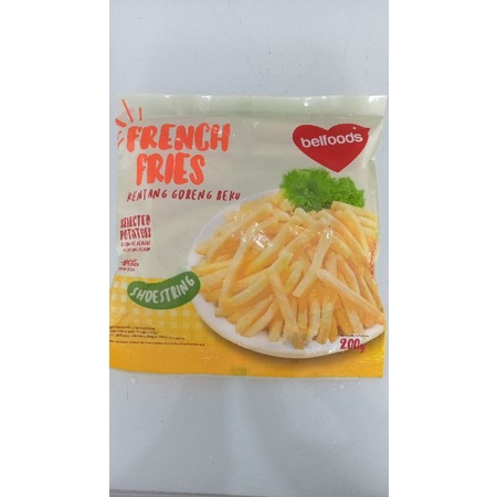 

Belfoods French Fries Shoestring Kentang Goreng Beku 170G