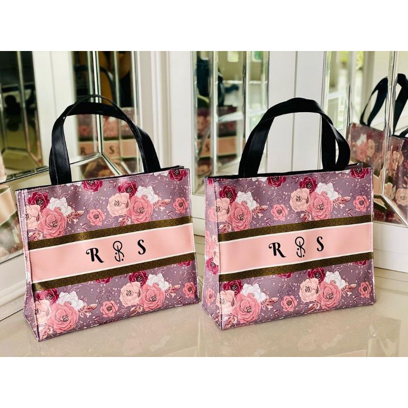 Tas tote bag/(D &amp; R bag/tas souvenir/tas aqiqah/Tas ultah/Tas premium