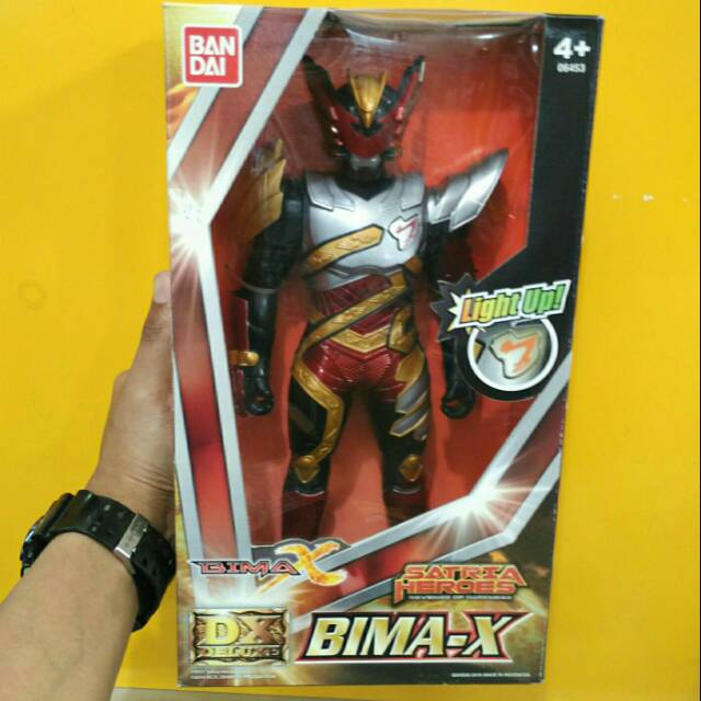 Satria Garuda Bima-X besar 30cm Flame Mode DX ori BANDAI