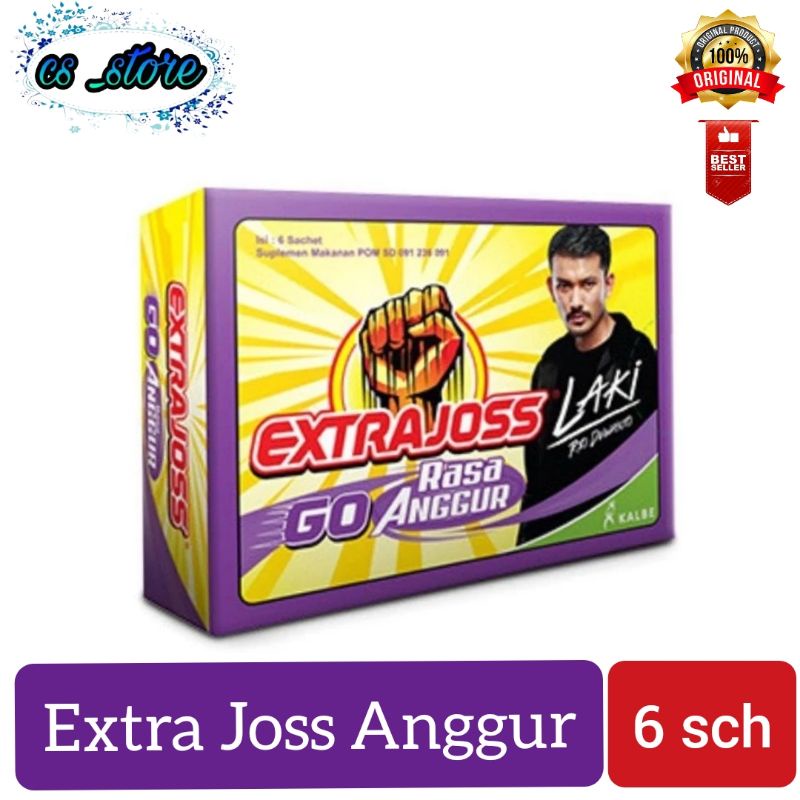 

Extra Joss Laki Anggur Pack isi 6 Sachet