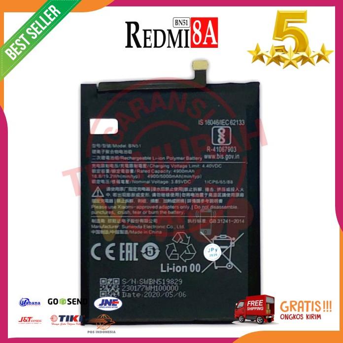 Baterai Xiaomi Redmi 8 Redmi 8A Redmi 8A Pro Bn51
