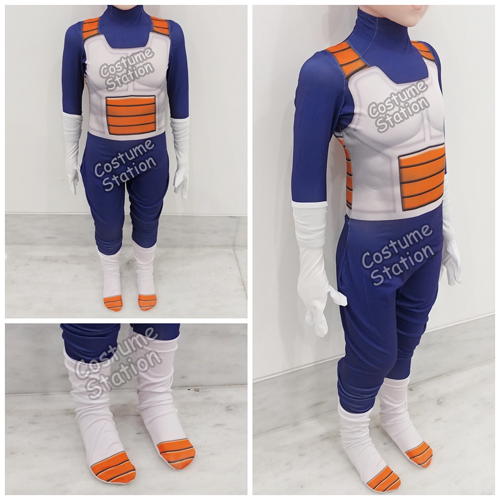 Kostum Dragon Ball Vegeta / Costume Saiyan anak