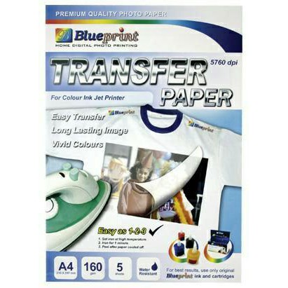 

PROMO kertas Transfer Paper blueprint a4 kaos putih akhr tahun 40%sale