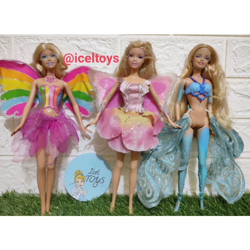 Barbie Preloved Barbie Fairytopia Barbie Elina Barbie Elina Magic Rainbow