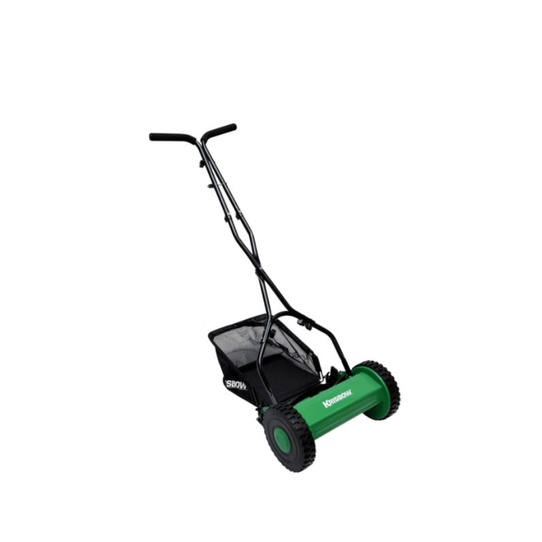 Krisbow alat potong rumput manual 12 inch - hijau