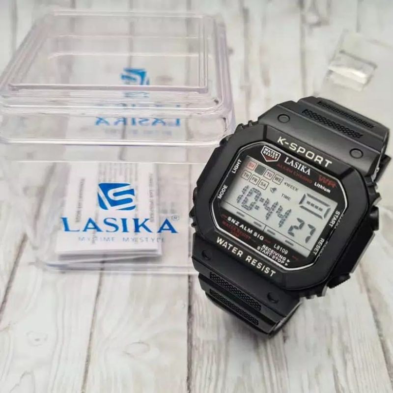 JAM TANGAN WANITA SPORT BISA BAWAK RENANG LASIKA ORIGINAL