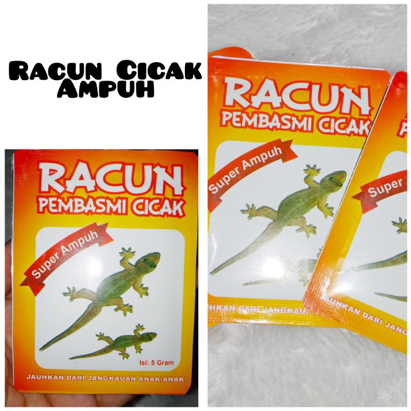 Racun cicak dan tokek