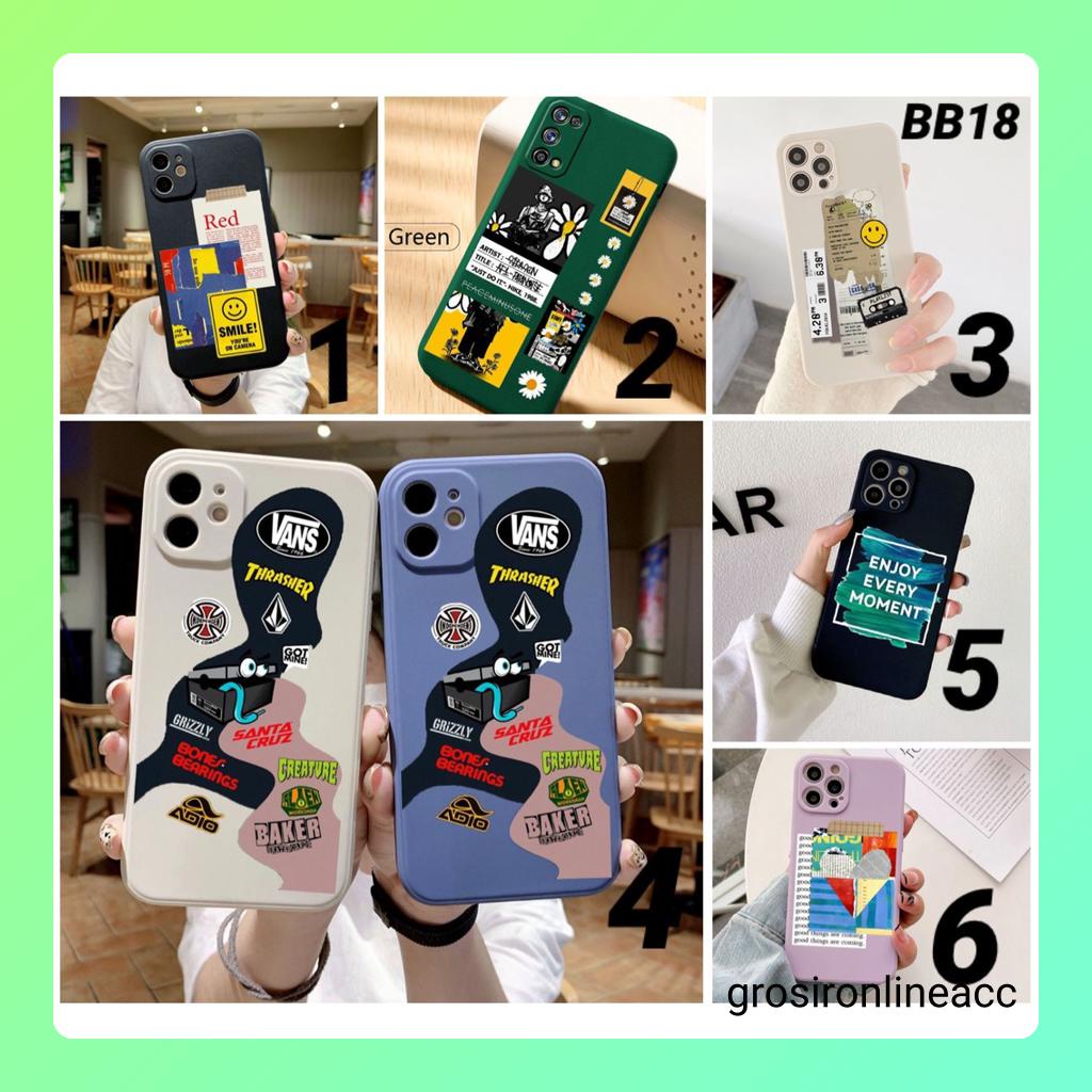 Case Casing Softcase BB18 for Infinix Hot 8 9 10 10s 10t 11 11s NFC 12 12i Pro Note Play Smart 4 5 6 6+ HD