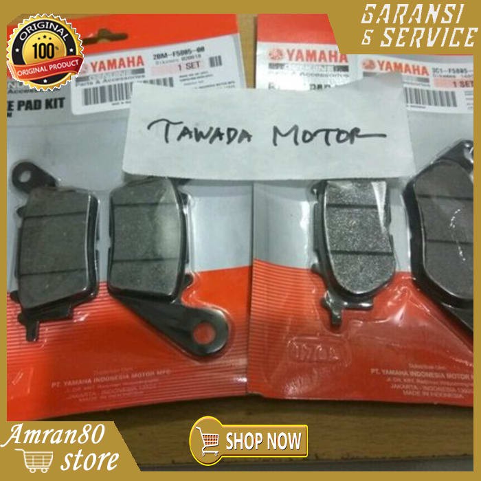 DISPAD SET-KANVAS REM DEPAN BELAKANG YAMAHA NMAX