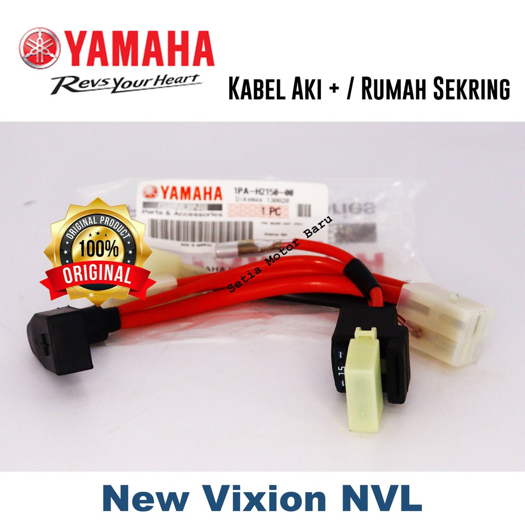 Kabel Aki Rumah Sikring Sekring Motor New Vixion Nvl Asli Yamaha 1PA-H2150-02
