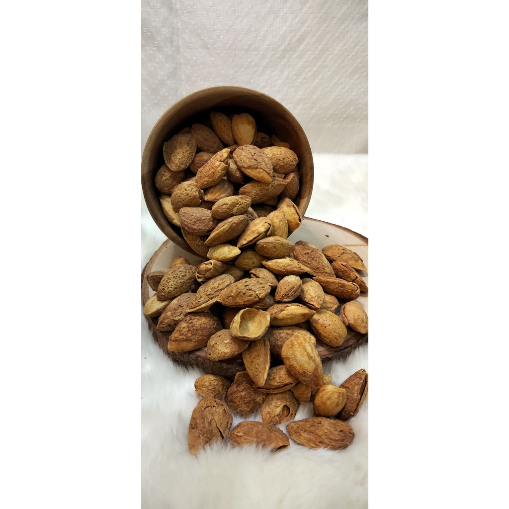 KACANG ALMOND ROASTED 1KG CREAMY MILK/KACANG ALMOND PANGGANG