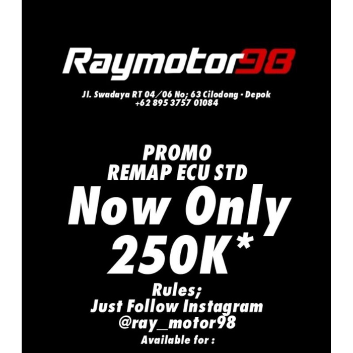 JASA REMAP ECU MOTOR HONDA
