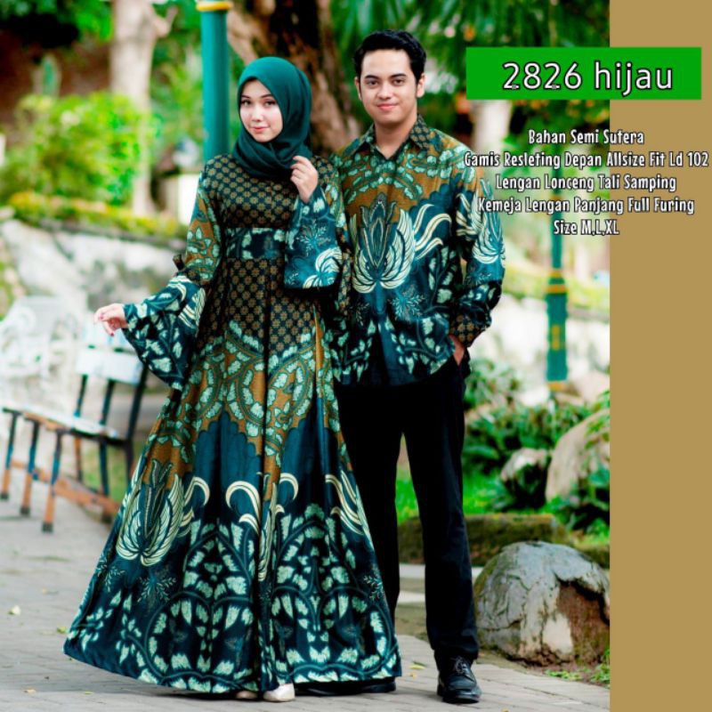 COUPLE GAMIS SEMI SUTRA SEKAR JAGAD COUPLE SEMISUTERA