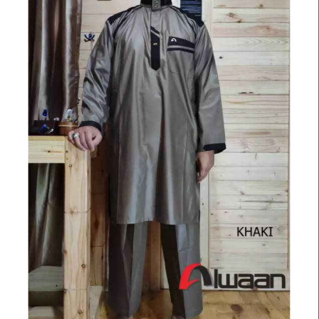 Alwaan-setelan gamis pakistan-setelan kurta pakistan-setelan muslim pria