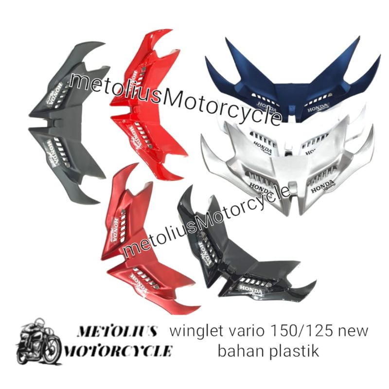 Winglet plastik Vario 125 new Vario 2021 Vario 2022