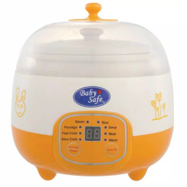 BABY SAFE - DIGITAL STEAM COOKER LB010 / MESIN KUKUS MPASI BAYI