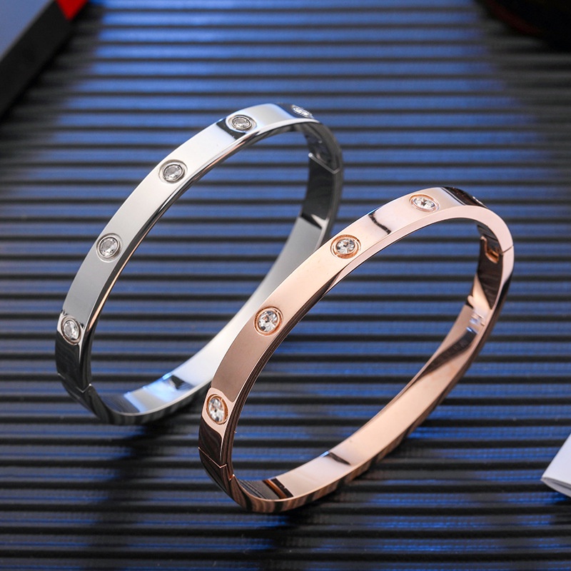 Gelang GL18 Stainless Steel / Titanium Premium Fashion Wanita Gelang Unik Lucu Keren /Deluna/BS