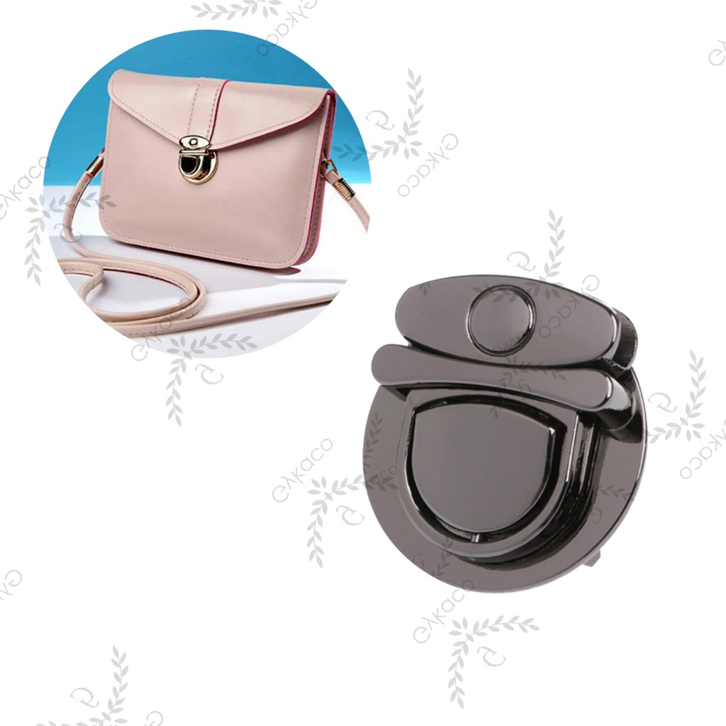 Variasi V060 Kunci Sodok / Slop / Buckle (Medium) - Aksesoris Tas &amp; Dompet Wanita Fashion (IMPORT)