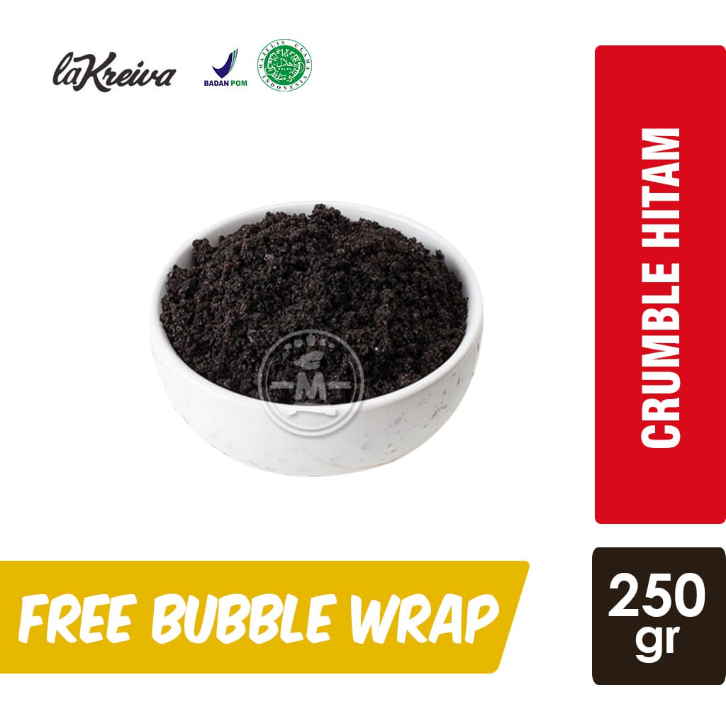 

Crumble La Kreiva Coarse (Kasar) Hitam [250 gr]