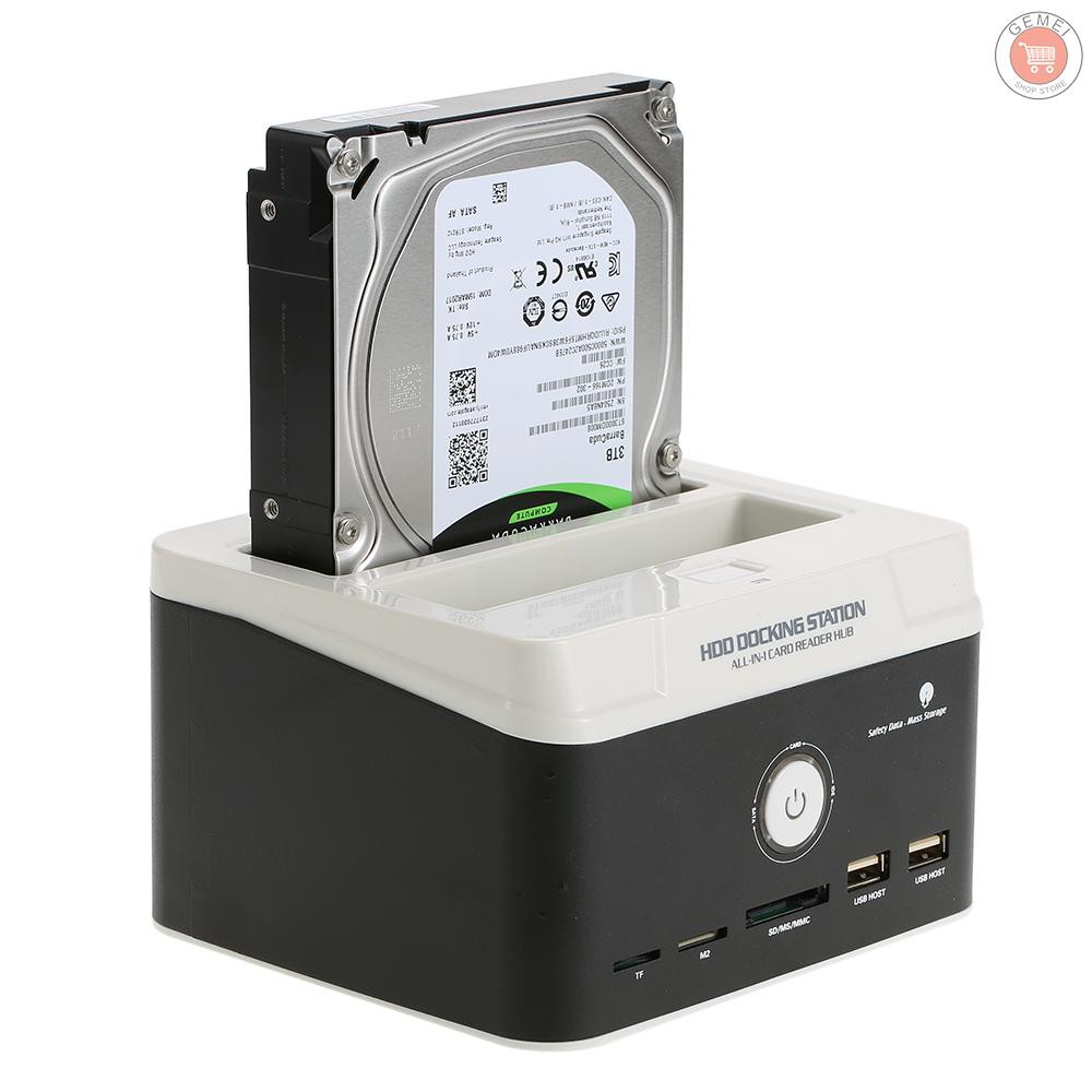 Tips G & M 】 Docking Station Hard Disk Eksternal Multi Fungsi 2 ...