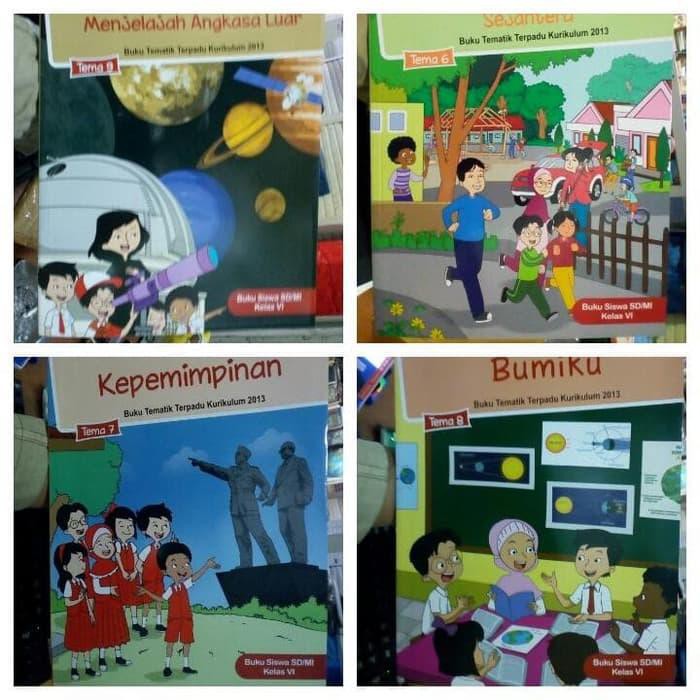 ONSALE  Buku SD Tematik Kelas 6 Tema 6 7 8 9  KUALITAS 1