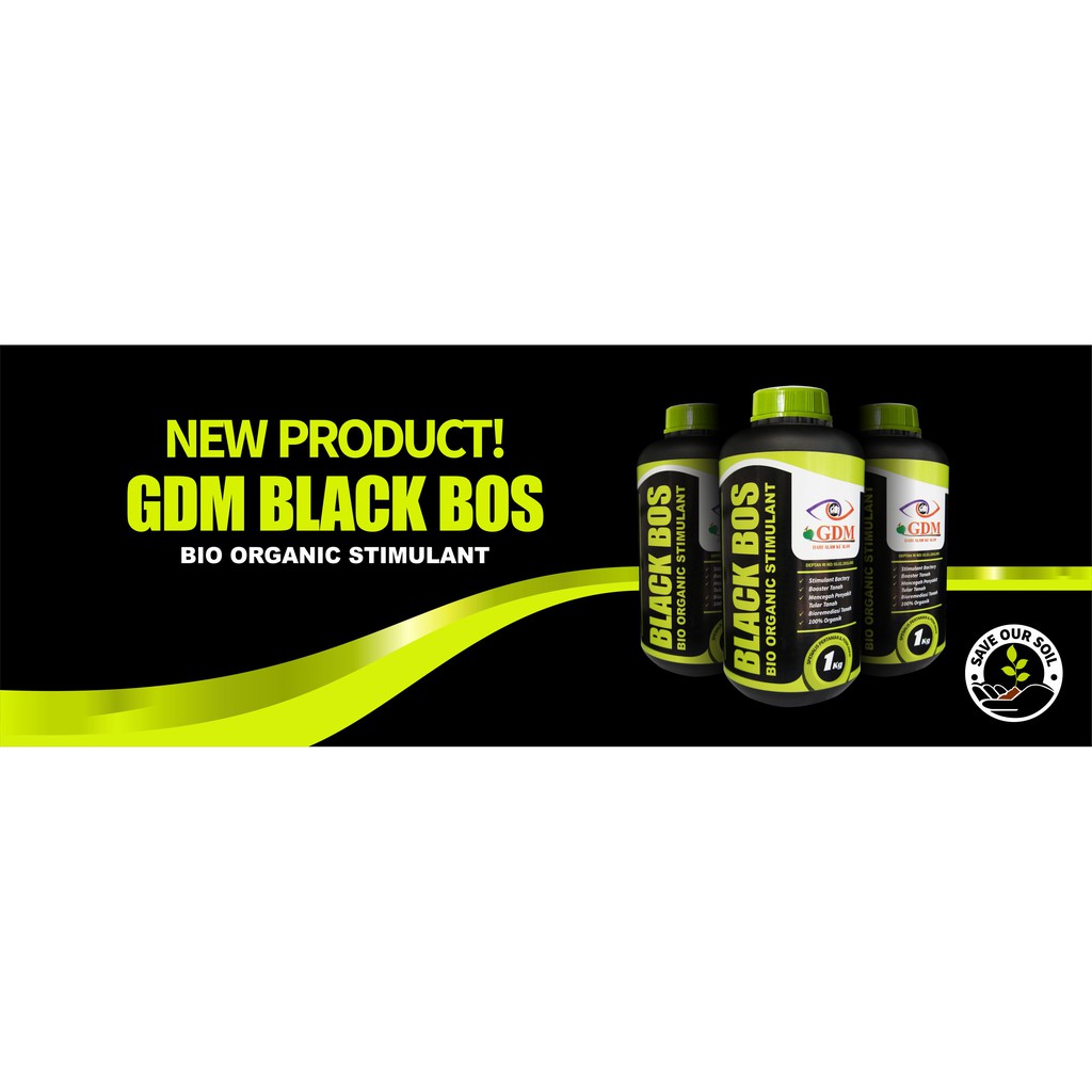 Pupuk GDM Black BOS (Bio Organik Stimulant)