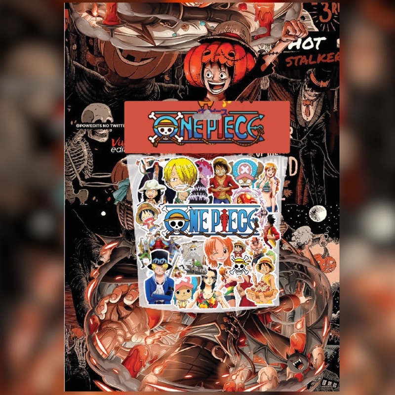 

[31 PCS STICKERS] Stickers One Piece untuk laptop, hp, dll sudah dicutting