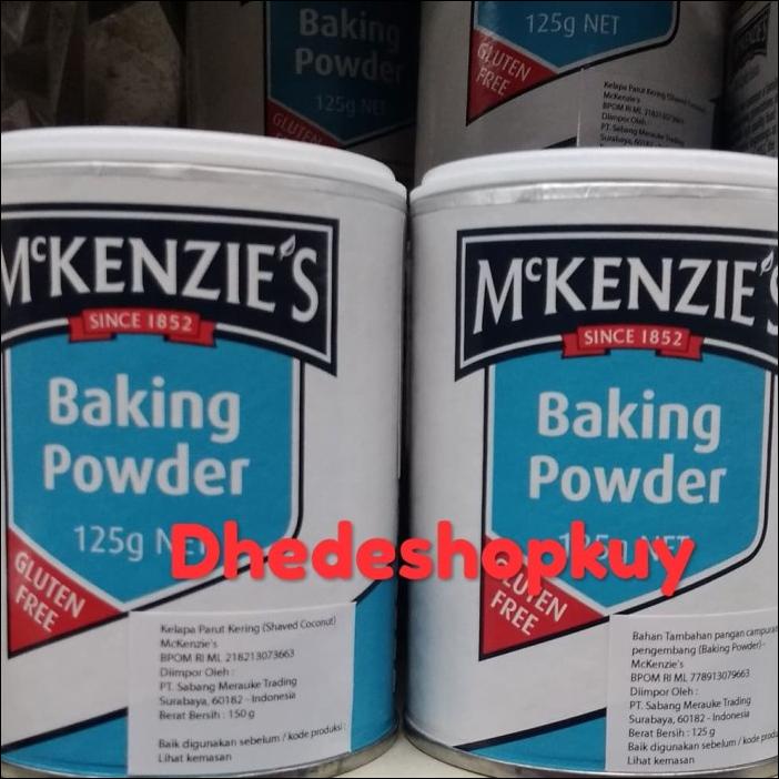 

mckenzies baking powder 125gr