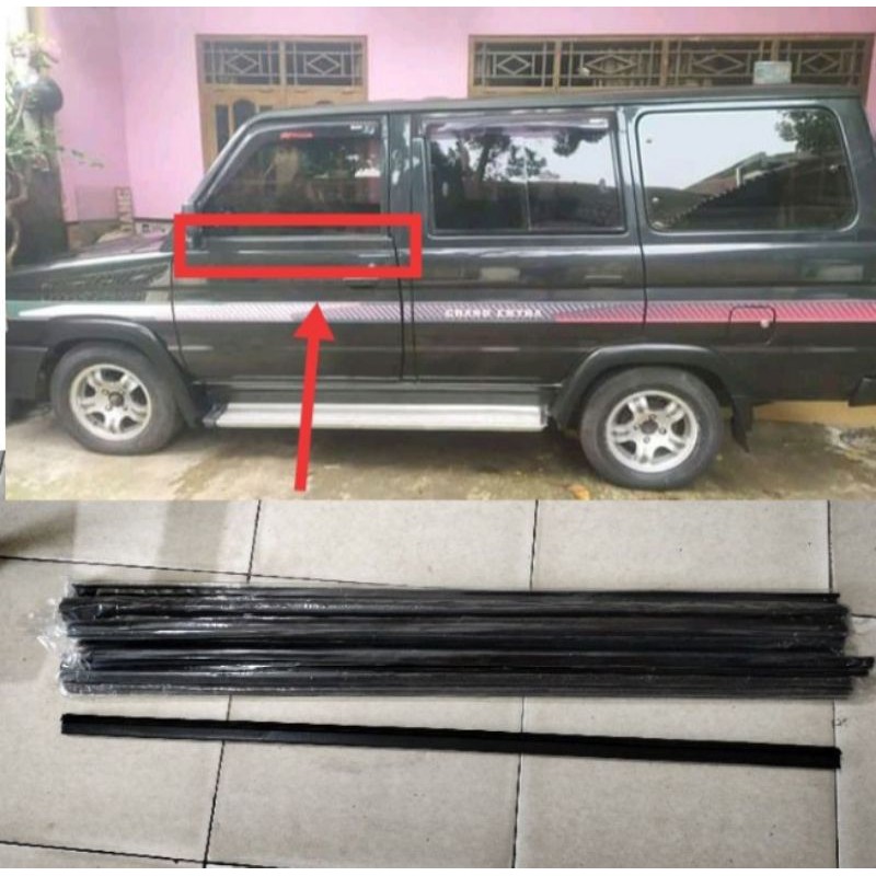 KARET PELIPIT KACA LUAR MOBIL UNIVERSAL PNP KIJANG CARRY FUTURA VW T120SS WHATERSHIP PELIPIT PINTU K
