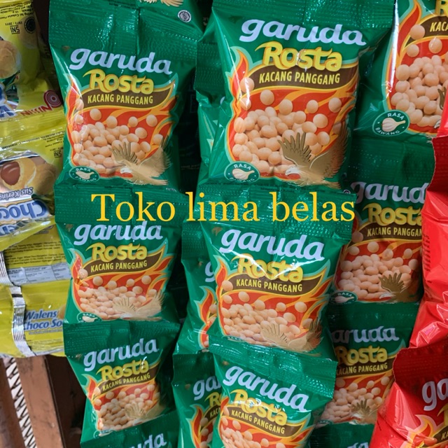 Garuda ROSTA Rasa BAWANG. 1 Renceng isi 10 Pcs.