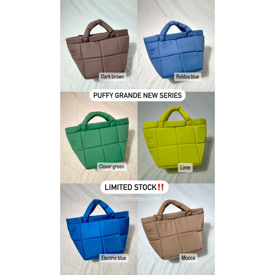 PUFFY GRANDE WARNA BARU l TAS SELEMPANG WANITA  - SEVENTEENBAGS SVN17305