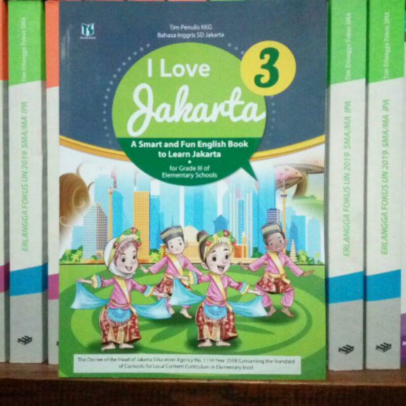 BUKU SD KELAS 3 I LOVE JAKARTA