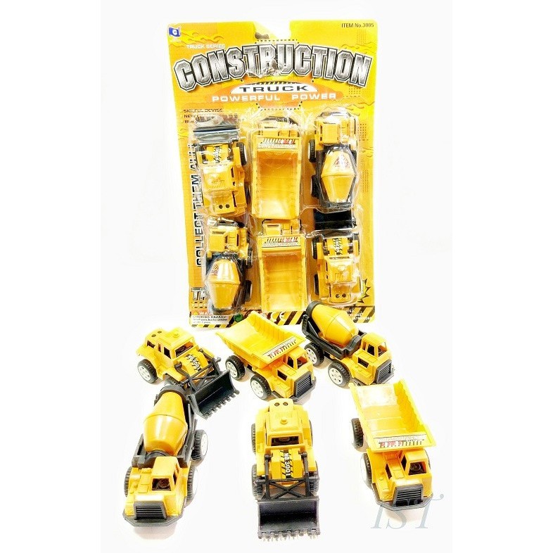 MWN.TOYS Mobil Contruction 6 pcs