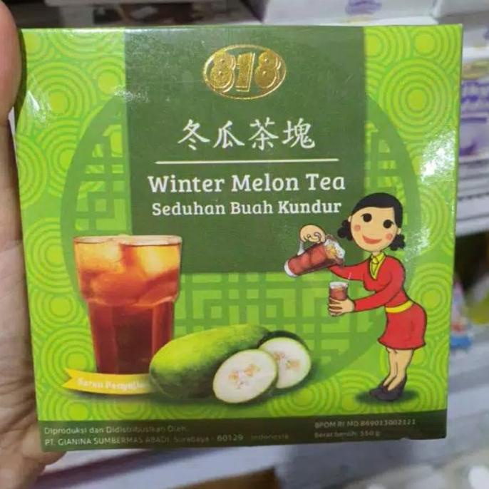 

[ COD ] 818 winter melon tea teh kundur seduh tungkua TERUJI Kode 118